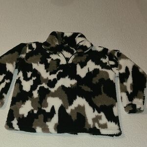 Eddie Bauer Kids Camouflage Fleece Jacket